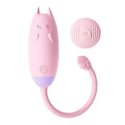 Кліторальний вібратор кішечка Lilo "We Love QiQi" USB рожевий