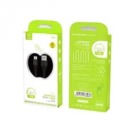 Кабель SkyDolphin S05V TPE Frost Line USB - micro USB (M/M), 1 м, Black (USB-000553) - мініатюра 2