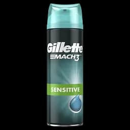 Гель для бритья Gillette Mach 3 Sensitive гипоаллергенный 200 мл