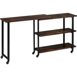 Стол L-образный Costway King вращающийся в стиле Loft