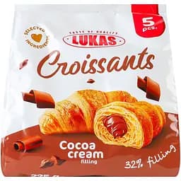 Круасан Lukas з начинкою какао крем 225 г
