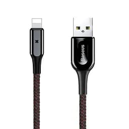 Кабель Baseus X-type Light Cable USB to Lightning 2.4A 1m CALXD-B01 Black