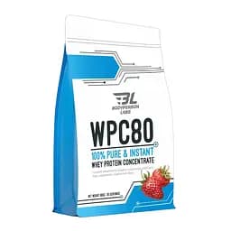 Протеин Bodyperson Labs WPC80 Strawberry 900 г