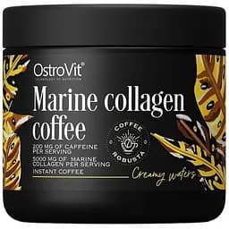 Замінник харчування OstroVit Marine Collagen Coffee Вершкові вафлі 150 г