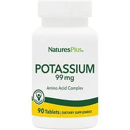 Калій Nature's Plus Potassium 99 мг 90 таблеток