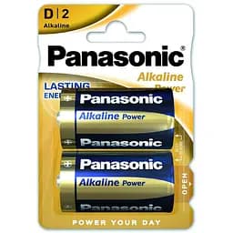 Батарейка Panasonic D LR20 Alkaline Power * 2 (LR20REB/2BP)