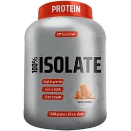 Сироватковий ізолят Sporter 100% Isolate 1.8 кг Солона карамель