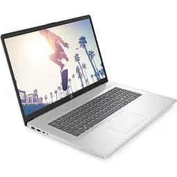Ноутбук HP 17-cn4038ua 17.3" FHD IPS, 300n/Core 5-120U (5.0)/8Gb/SSD512Gb/Intel Gr/DOS/Сріблястий (C9RL5EA) - мініатюра 2