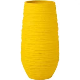 Кашпо J-Line жовтого кольору 28х55 см (43011)