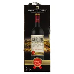 Вино Montmeyrac red dry, червоне, сухе, 3 л - мініатюра 3