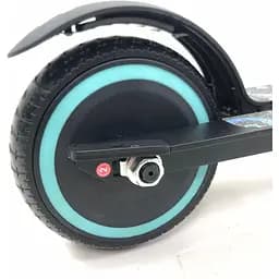 Дитячий Електросамокат E-Scooter ES3 LED + амортизатор Чорний - мініатюра 10