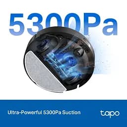 Робот-пилосос TP-Link TP-LINK TAPO RV 30 MAX LIDAR з підтримкою вологого прибирання - мініатюра 5