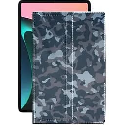 Чохол StatusCASE з екошкіри для планшету Xiaomi Mi Pad 5 Pro 2021 Хаки-синій