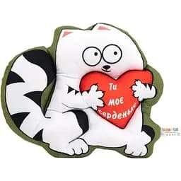 Мягкая игрушка-сувенир Котенок 00384-3 Хаки (2000990387493)