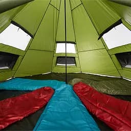 Намет для кемпінгу Grand Canyon Black Falls 8 Capulet Olive (330039) 8 осіб, Оливковий - мініатюра 4