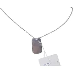 Срібне кольє Аметист для гравірування 2204048 65