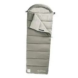 Спальник Naturehike M400 (NH20MSD02) +1°C - з капюшоном - лівий - зелений