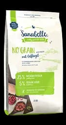 Сухий корм Sanabelle No Grain with Poultry Meat Беззерновий для дорослих кішок з птицею 2 кг