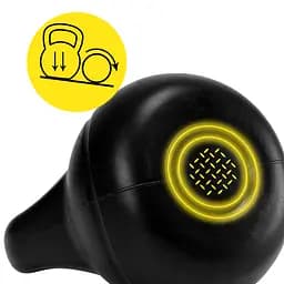 Гиря вінілова Cornix 20 кг XR-0433 Black - мініатюра 5