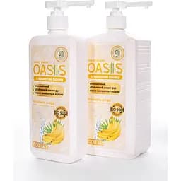 Мило рідке Nata-Oasis з ароматом банана, з дозатором, 1000 мл - мініатюра 4
