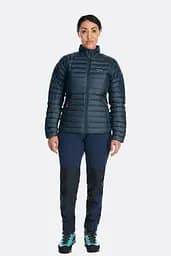 Пуховик жіночий Rab Microlight Jacket Womens 10 Темно-синій - мініатюра 3