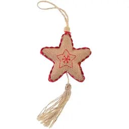 Підвіска Yes! Fun Зірочка світло-коричнева 16 см (973484)