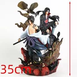 Фігурка Саске Учіха та Ітачі Учіха Наруто Naruto Sasuke & Itachi Uchiha 36см N SAI 36 - мініатюра 2