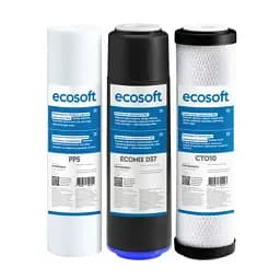 Комплект картриджів Ecosoft для потрійного фільтра - мініатюра 2