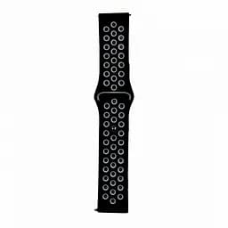 Ремінець Nike Sport 22 мм Watch Gear S3/Xiaomi Amazfit Black/Grey