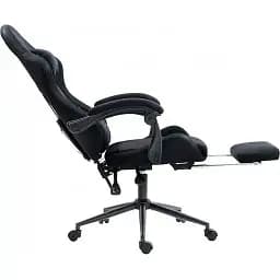 Геймерське крісло GT Racer (X-2325 Fabric Black L) - мініатюра 5