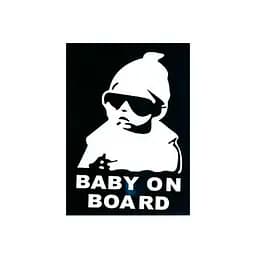 Наклейка в авто Baby on board 2 FGVBN