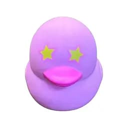Дитячий антистрес "Крутий заміс - I'm Ducky XL" MonsterGum AS25003 Рожевий