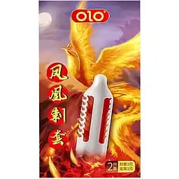 Презерватив с усиками Olo Phoenix 1 шт. + Шарик + Лубрикант