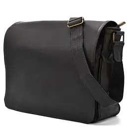 Кожаная мужская сумка через плечо TARWA 37х27х11 см sum0025706