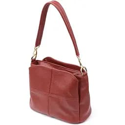 Женская кожаная сумка Vintage с тремя секциями 22.5х16.5х11.5 см sum0027629