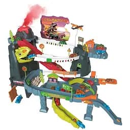 Игровой набор ZIPP Toys Dino автотрек-вулкан электрический, 8 машинок (5505A)