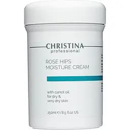 Зволожувальний крем для сухої шкіри Christina Rose Hips Moisture Cream with Carrot Oil з олією шипшини та моркви 250 мл
