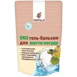 Эко гель-бальзам для мытья посуды Tortilla, дойпак, 500 мл