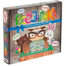 Интеллектуальная настольная игра Всезнайка 801 (рус.)