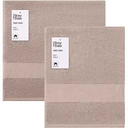 Набір рушників махрових Ardesto Essence 2 шт. бежевий (ART2358BE)