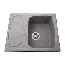 Гранітна мийка Globus Lux Tana мокко 650x500мм 000023500, Сірий