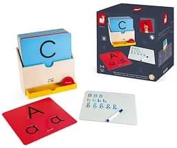 Развивающая игра Учим английский алфавит Janod det0017666