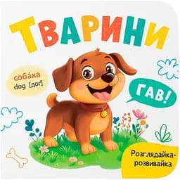 Книга Розглядайка-розвивайка. Тварини - Катерина Столяренко (F00032472)