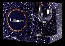 Набір келихів Delice Mist, 6х360 мл Luminarc kuh0016530 - мініатюра 3