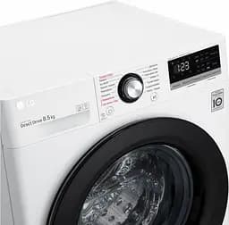 Пральна машина LG з фронтальним завантаженням F2V3GS6W, 8,5кг, 1200, A+++-30%, Пар, глибина 47см, Дисплей, Інвертор, Білий (F2V3GS6W) - мініатюра 8