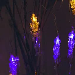 Гірлянда Yes! Fun Halloween Skeletons LED 11 фігурок, 2 м (801175) - мініатюра 5
