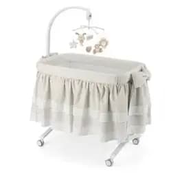 Приставне ліжечко CAM Cullami, з комплектом постільної білизни, бежеве (925/926/T162)