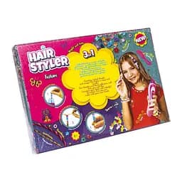 Набір креативної творчості "Hair Styler. Fashion" верстат для плетіння куміхімо Danko Toys 32х47х6 см tvo0007246 - мініатюра 2