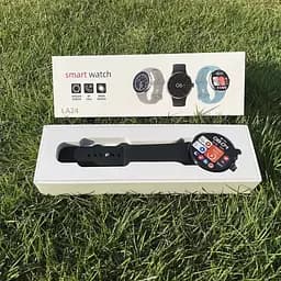 Розумний годинник Linwear LA24 з AMOLED дисплеєм (Чорний) - мініатюра 6