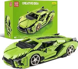 Конструктор машина MOULD KING  Lamborghini  Sian Sierne ламборджині для дітей та дорослих 1133 деталей - мініатюра 2